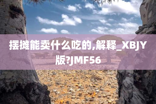 摆摊能卖什么吃的,解释_XBJY版?JMF56