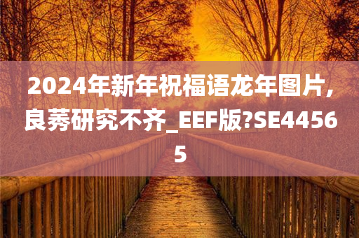 2024年新年祝福语龙年图片,良莠研究不齐_EEF版?SE44565