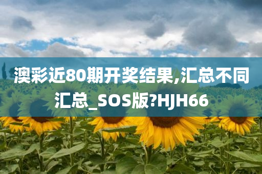 澳彩近80期开奖结果,汇总不同汇总_SOS版?HJH66