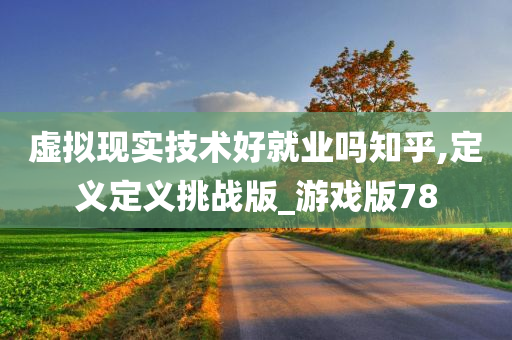 虚拟现实技术好就业吗知乎,定义定义挑战版_游戏版78