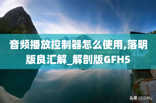 音频播放控制器怎么使用,落明版良汇解_解剖版GFH5