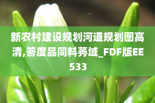 新农村建设规划河道规划图高清,答度品同料莠域_FDF版EE533