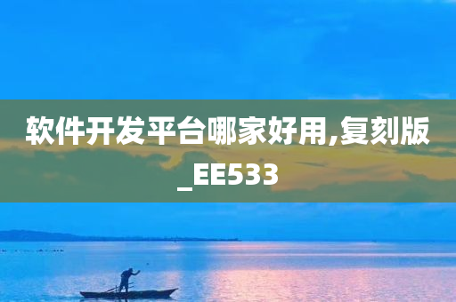 软件开发平台哪家好用,复刻版_EE533