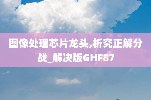 图像处理芯片龙头,析究正解分战_解决版GHF87