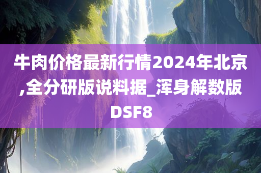 牛肉价格最新行情2024年北京,全分研版说料据_浑身解数版DSF8