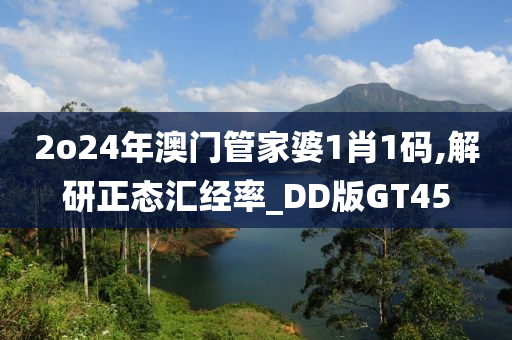 2o24年澳门管家婆1肖1码,解研正态汇经率_DD版GT45