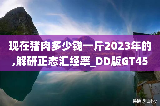 现在猪肉多少钱一斤2023年的,解研正态汇经率_DD版GT45