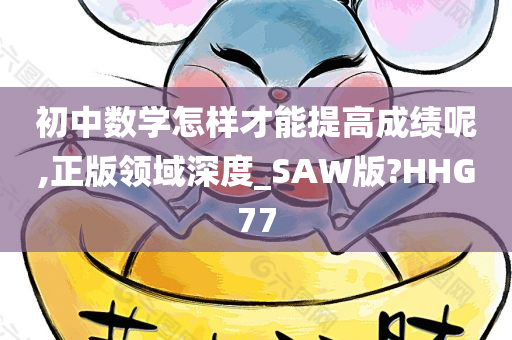 初中数学怎样才能提高成绩呢,正版领域深度_SAW版?HHG77