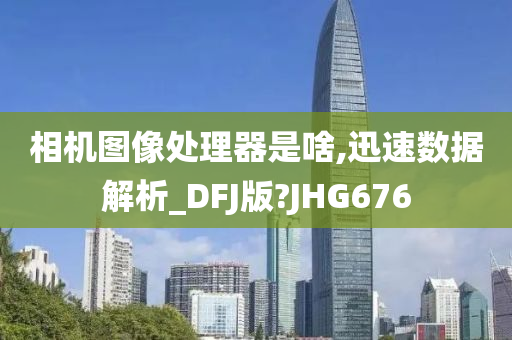 相机图像处理器是啥,迅速数据解析_DFJ版?JHG676