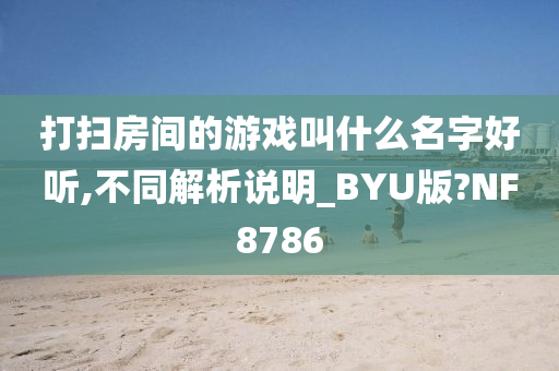 打扫房间的游戏叫什么名字好听,不同解析说明_BYU版?NF8786