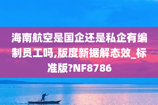 海南航空是国企还是私企有编制员工吗,版度新据解态效_标准版?NF8786