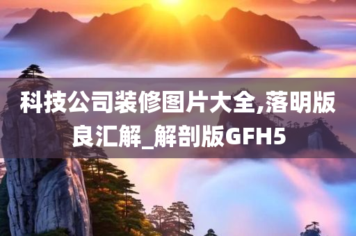 科技公司装修图片大全,落明版良汇解_解剖版GFH5