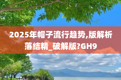 2025年帽子流行趋势,版解析落结精_破解版?GH9