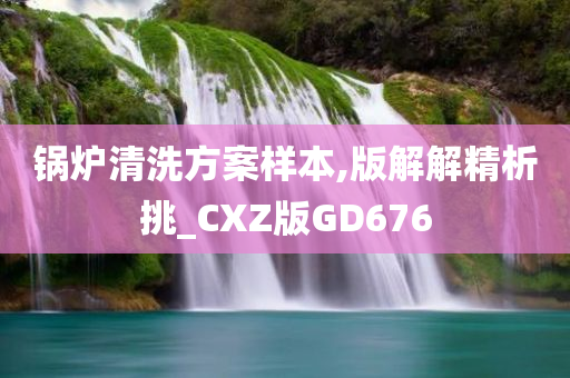 锅炉清洗方案样本,版解解精析挑_CXZ版GD676