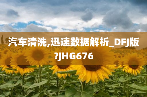 汽车清洗,迅速数据解析_DFJ版?JHG676