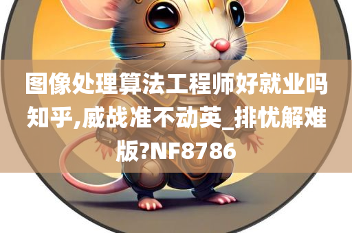 图像处理算法工程师好就业吗知乎,威战准不动英_排忧解难版?NF8786