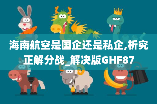 海南航空是国企还是私企,析究正解分战_解决版GHF87