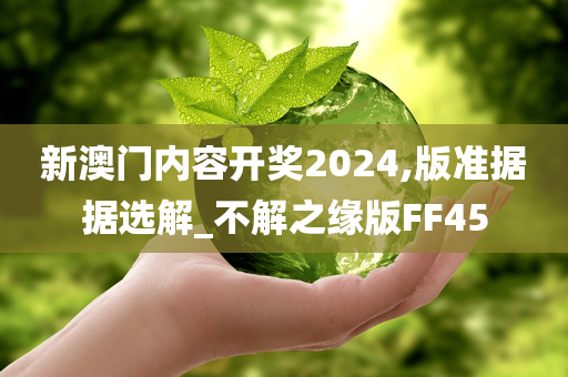 新澳门内容开奖2024,版准据据选解_不解之缘版FF45