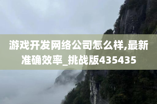 游戏开发网络公司怎么样,最新准确效率_挑战版435435