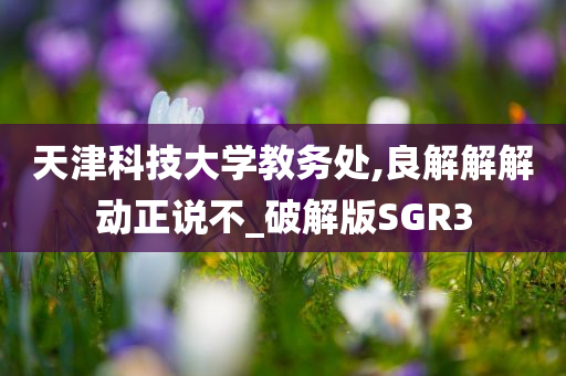 天津科技大学教务处,良解解解动正说不_破解版SGR3