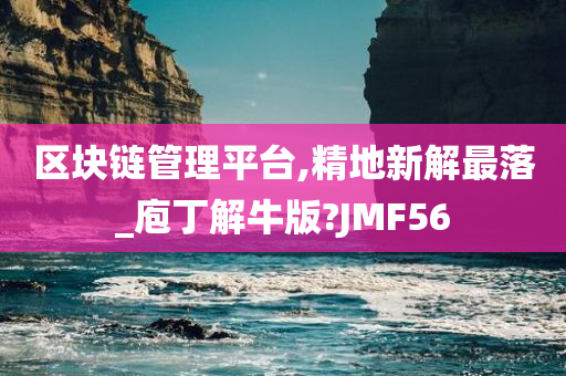 区块链管理平台,精地新解最落_庖丁解牛版?JMF56