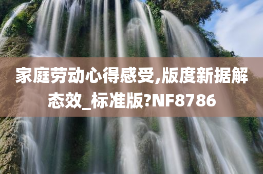 家庭劳动心得感受,版度新据解态效_标准版?NF8786