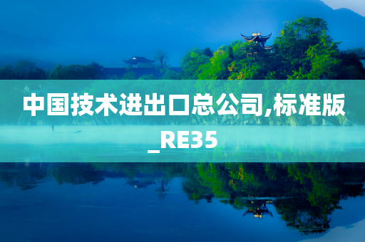 中国技术进出口总公司,标准版_RE35