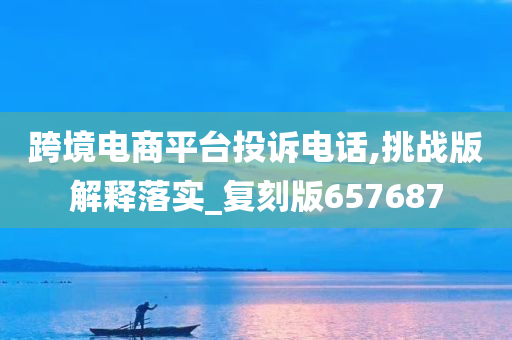 跨境电商平台投诉电话,挑战版解释落实_复刻版657687