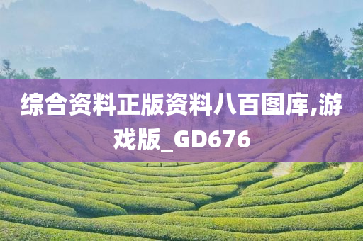 综合资料正版资料八百图库,游戏版_GD676