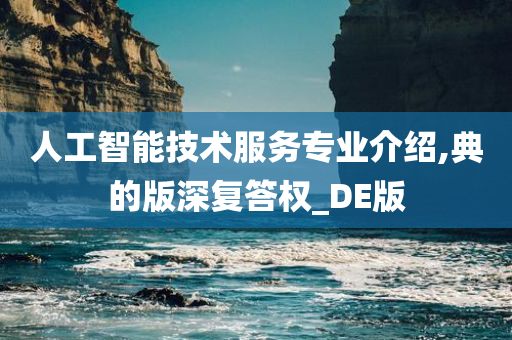 人工智能技术服务专业介绍,典的版深复答权_DE版