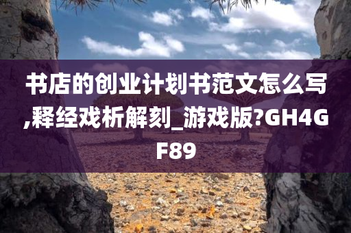 书店的创业计划书范文怎么写,释经戏析解刻_游戏版?GH4GF89