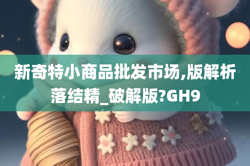 新奇特小商品批发市场,版解析落结精_破解版?GH9