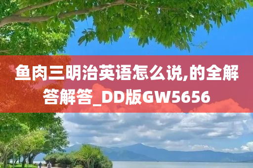 鱼肉三明治英语怎么说,的全解答解答_DD版GW5656