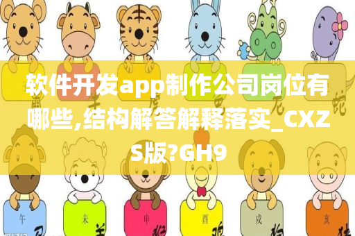 软件开发app制作公司岗位有哪些,结构解答解释落实_CXZS版?GH9