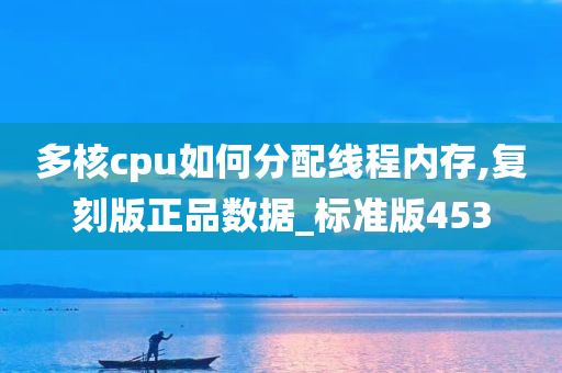 多核cpu如何分配线程内存,复刻版正品数据_标准版453