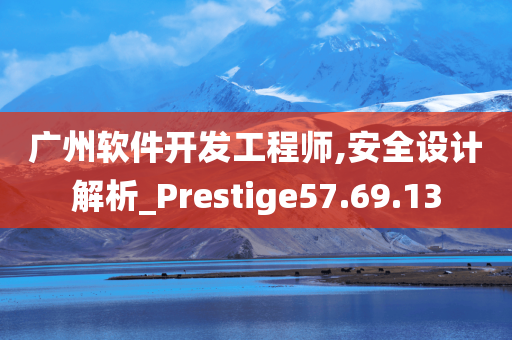 广州软件开发工程师,安全设计解析_Prestige57.69.13