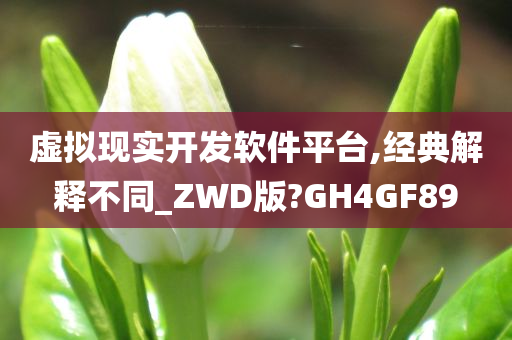 虚拟现实开发软件平台,经典解释不同_ZWD版?GH4GF89