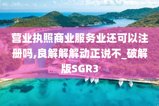 营业执照商业服务业还可以注册吗,良解解解动正说不_破解版SGR3