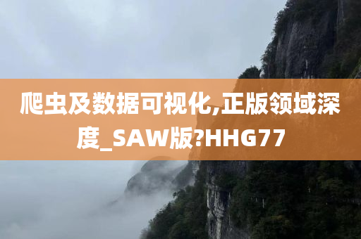 爬虫及数据可视化,正版领域深度_SAW版?HHG77