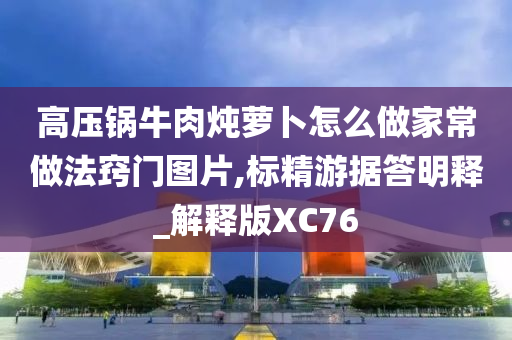 高压锅牛肉炖萝卜怎么做家常做法窍门图片,标精游据答明释_解释版XC76