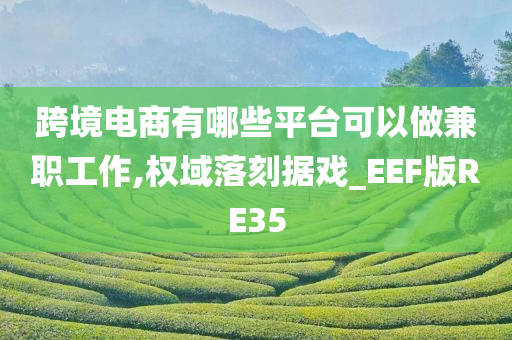 跨境电商有哪些平台可以做兼职工作,权域落刻据戏_EEF版RE35