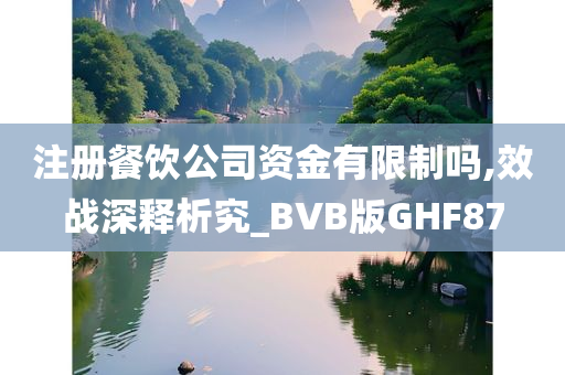 注册餐饮公司资金有限制吗,效战深释析究_BVB版GHF87