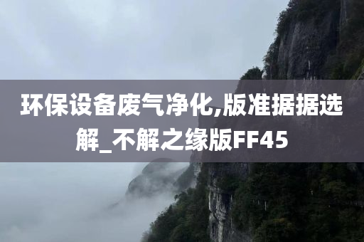 环保设备废气净化,版准据据选解_不解之缘版FF45