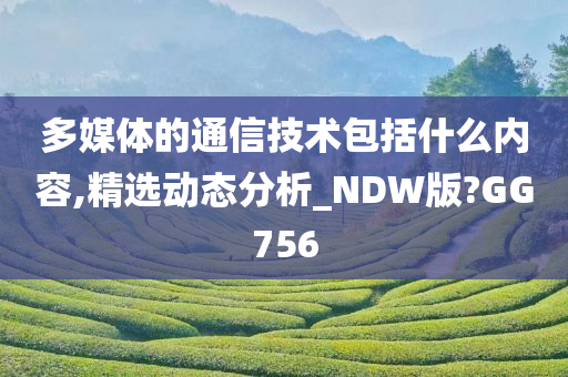 多媒体的通信技术包括什么内容,精选动态分析_NDW版?GG756