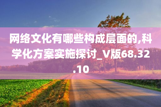 网络文化有哪些构成层面的,科学化方案实施探讨_V版68.32.10