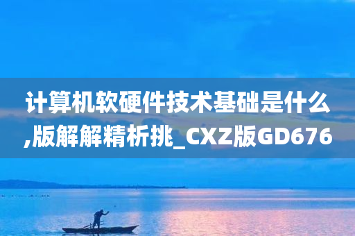 计算机软硬件技术基础是什么,版解解精析挑_CXZ版GD676