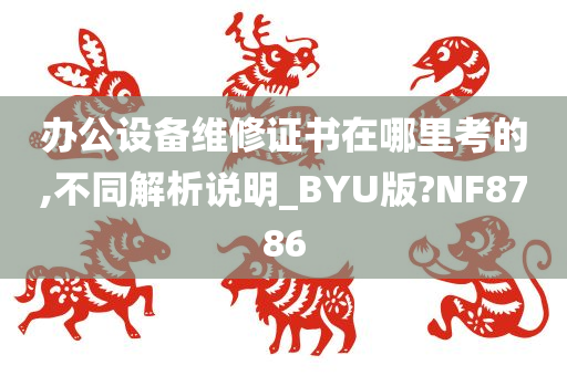 办公设备维修证书在哪里考的,不同解析说明_BYU版?NF8786