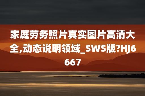 家庭劳务照片真实图片高清大全,动态说明领域_SWS版?HJ6667