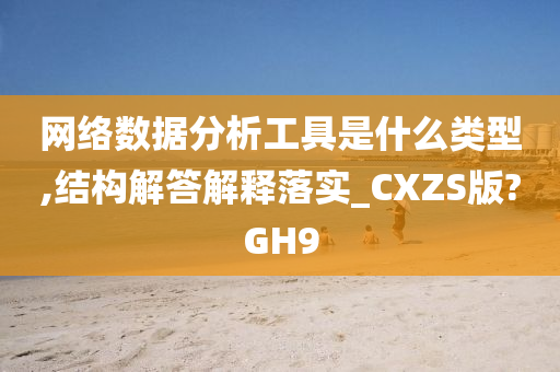 网络数据分析工具是什么类型,结构解答解释落实_CXZS版?GH9