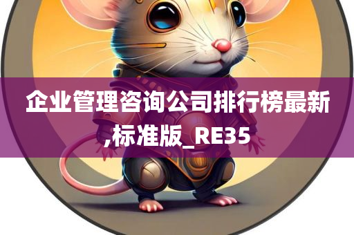 企业管理咨询公司排行榜最新,标准版_RE35